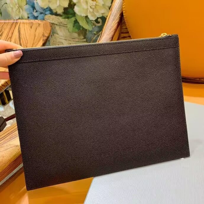 Exclusive 2025 Top-grade cowhide clutch — 35CM*25CM — Detail View