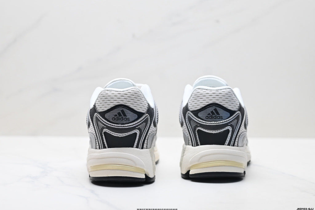 Exclusive Adidas K81801550 Unisex Running Shoes #12 — White/Grey/Red — Size EU 36 / US M4 / W5.5 / 23CM — Alternate View 9