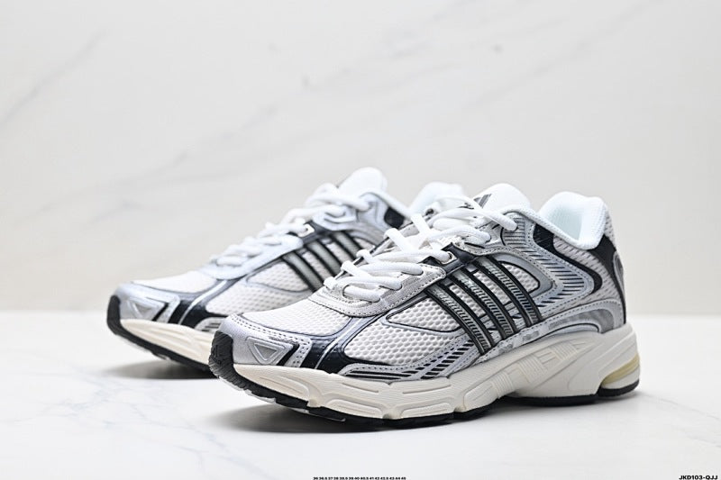 Exclusive Adidas K81801550 Unisex Running Shoes #12 — White/Grey/Red — Size EU 36 / US M4 / W5.5 / 23CM — Alternate View 12
