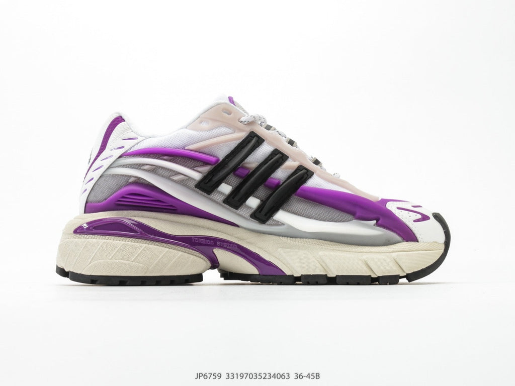 Exclusive Adidas KK01650 Unisex Dad Sneakers — White/Blue/Black — Size EU 36 / US M4 / W5.5 / 23CM — Alternate View 7