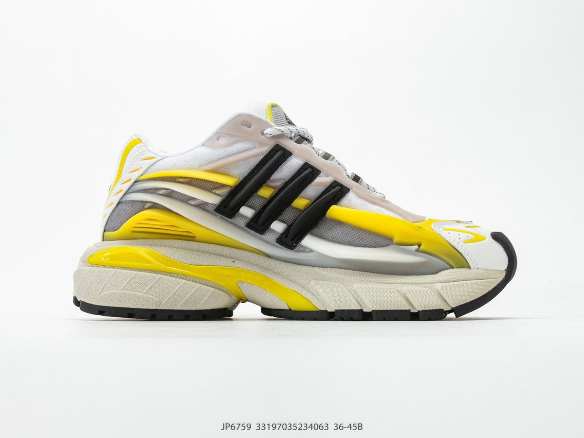 Exclusive Adidas KK01650 Unisex Dad Sneakers — White/Blue/Black — Size EU 36 / US M4 / W5.5 / 23CM — Alternate View 11