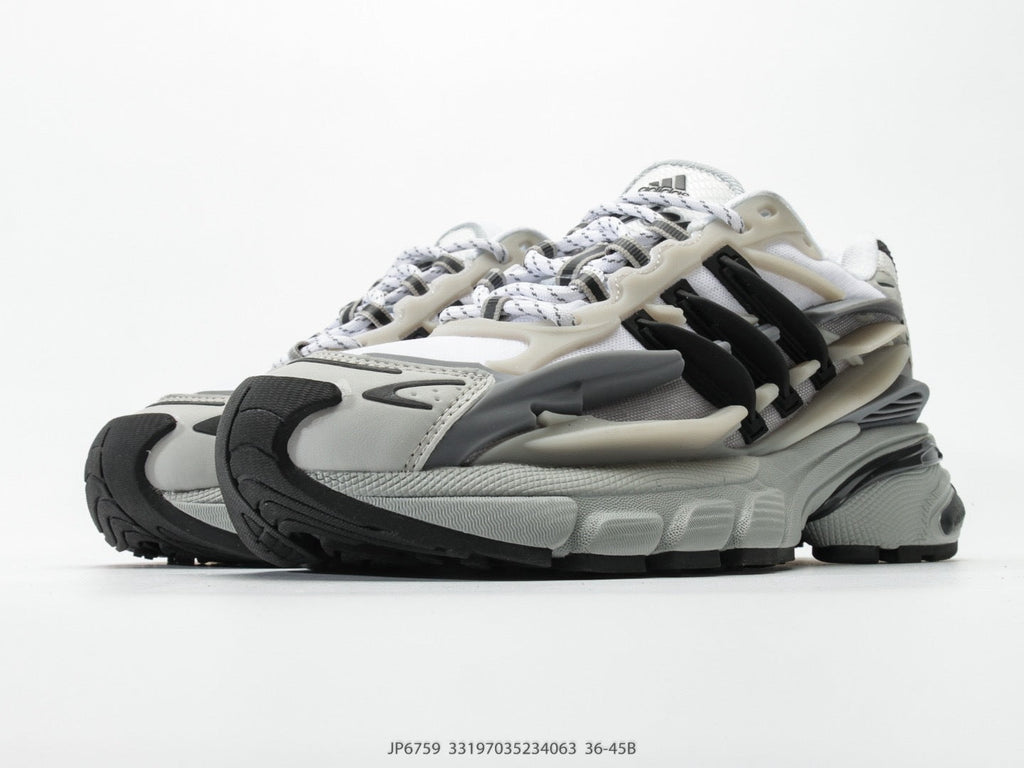 Exclusive Adidas KK01650 Unisex Dad Sneakers — White/Blue/Black — Size EU 36 / US M4 / W5.5 / 23CM — Alternate View 14