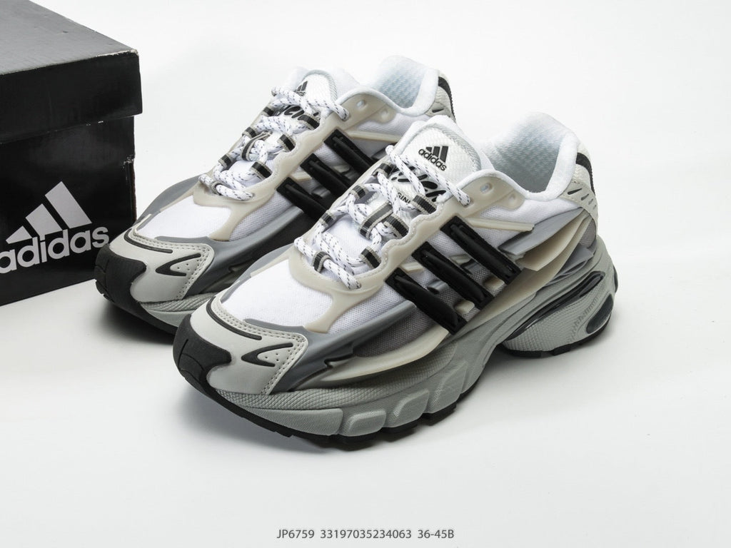 Exclusive Adidas KK01650 Unisex Dad Sneakers — White/Blue/Black — Size EU 36 / US M4 / W5.5 / 23CM — Alternate View 17