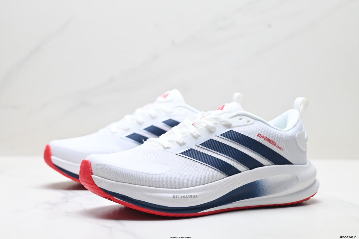 Exclusive Adidas K81801550 Men's Running Shoes #7 — Black/Red — Size EU 40 / US M7 / W8.5 / 25CM — Alternate View 11