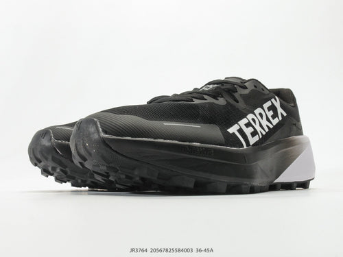 Exclusive Adidas FF8801450 Unisex Running Shoes — Black — Size EU 36 / US M4 / W5.5 / 23CM — Side View