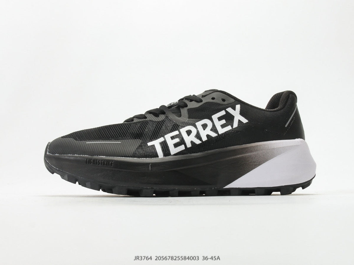 Exclusive Adidas FF8801450 Unisex Running Shoes — Black — Size EU 36 / US M4 / W5.5 / 23CM — Top View