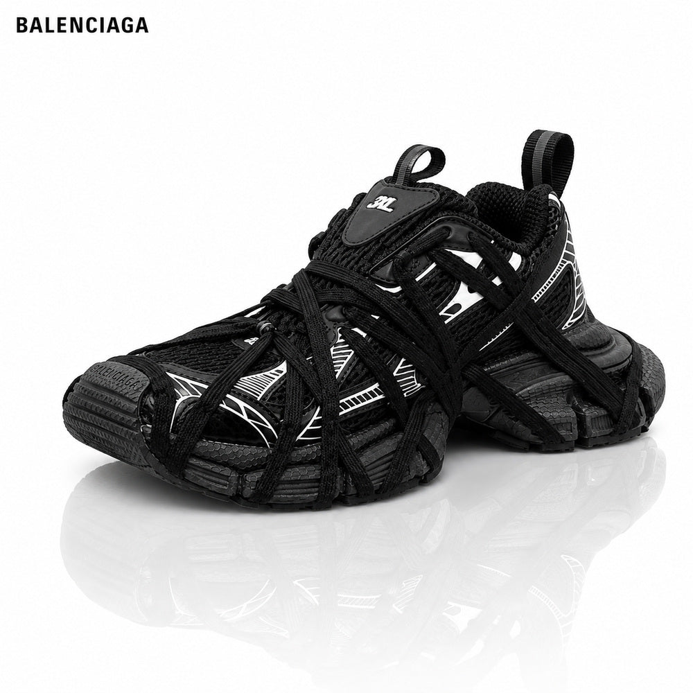 Exclusive Balenciaga Vintage Couple's Style Shoe — Style 1 — Size 36 — Front View