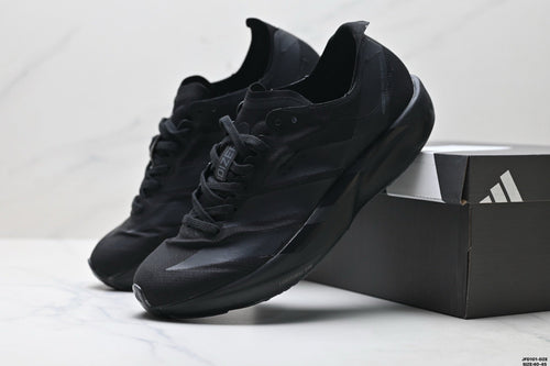 Exclusive Adidas K81801650 Men's Running Shoes #3 — Black — Size EU 40 / US M7 / W8.5 / 25CM — Side View