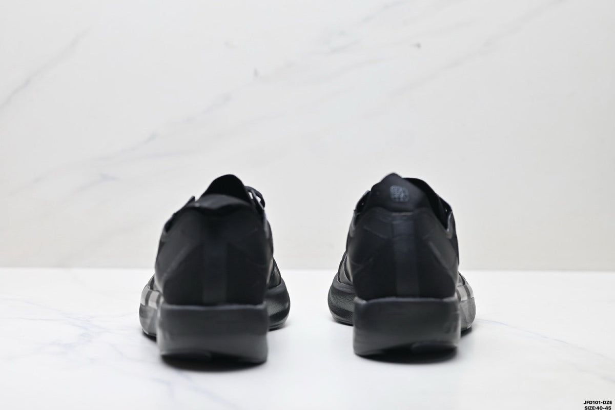 Exclusive Adidas K81801650 Men's Running Shoes #3 — Black — Size EU 40 / US M7 / W8.5 / 25CM — Top View