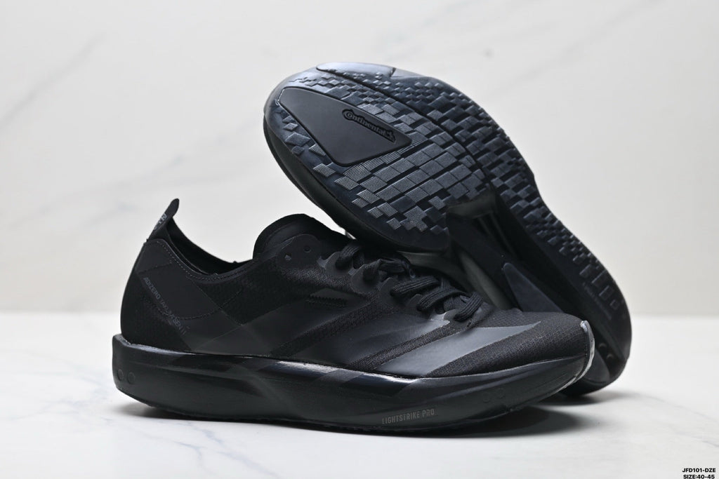Exclusive Adidas K81801650 Men's Running Shoes #3 — Black — Size EU 40 / US M7 / W8.5 / 25CM — Detail View