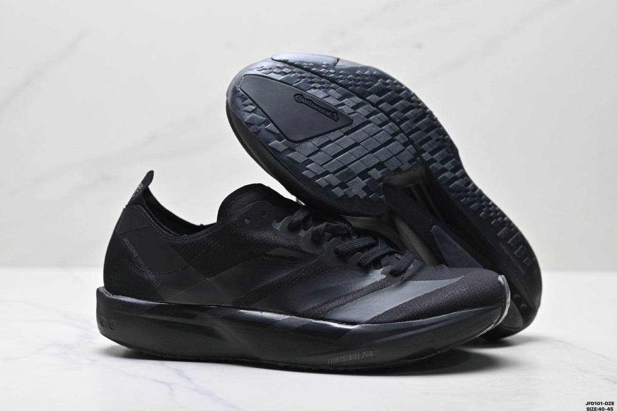 Exclusive Adidas K81801650 Men's Running Shoes #3 — Black — Size EU 40 / US M7 / W8.5 / 25CM — Detail View