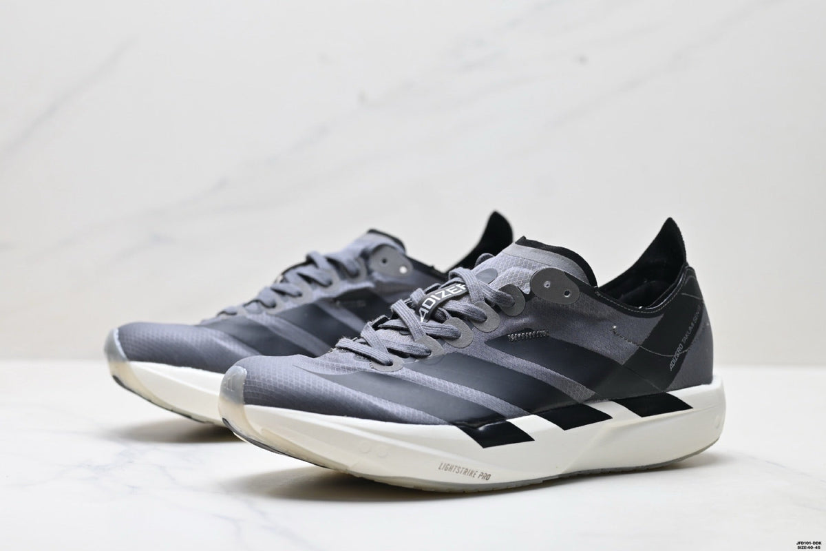 Exclusive Adidas K81801650 Men's Running Shoes #3 — Black — Size EU 40 / US M7 / W8.5 / 25CM — Alternate View 11