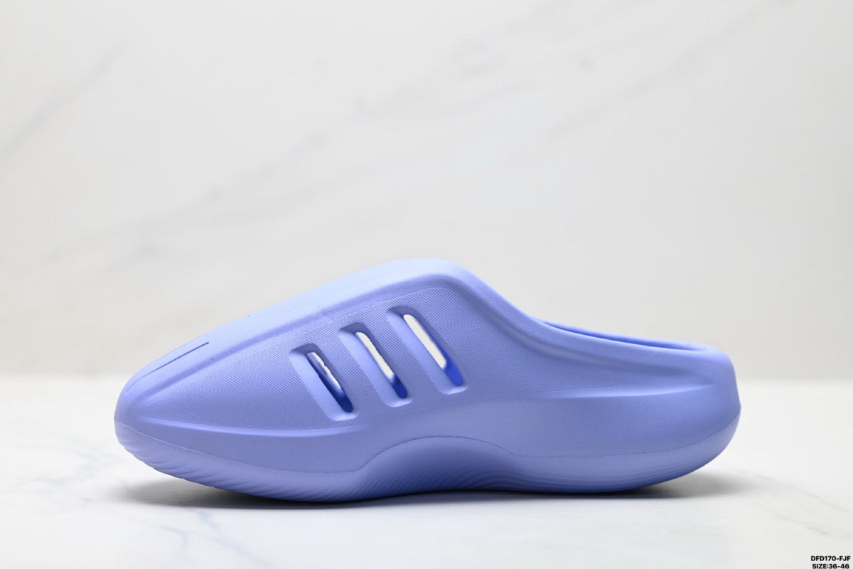 Exclusive Adidas K81801050 Unisex Clogs — Purple — Size EU 36 / US M4 / W5.5 / 23CM — Back View