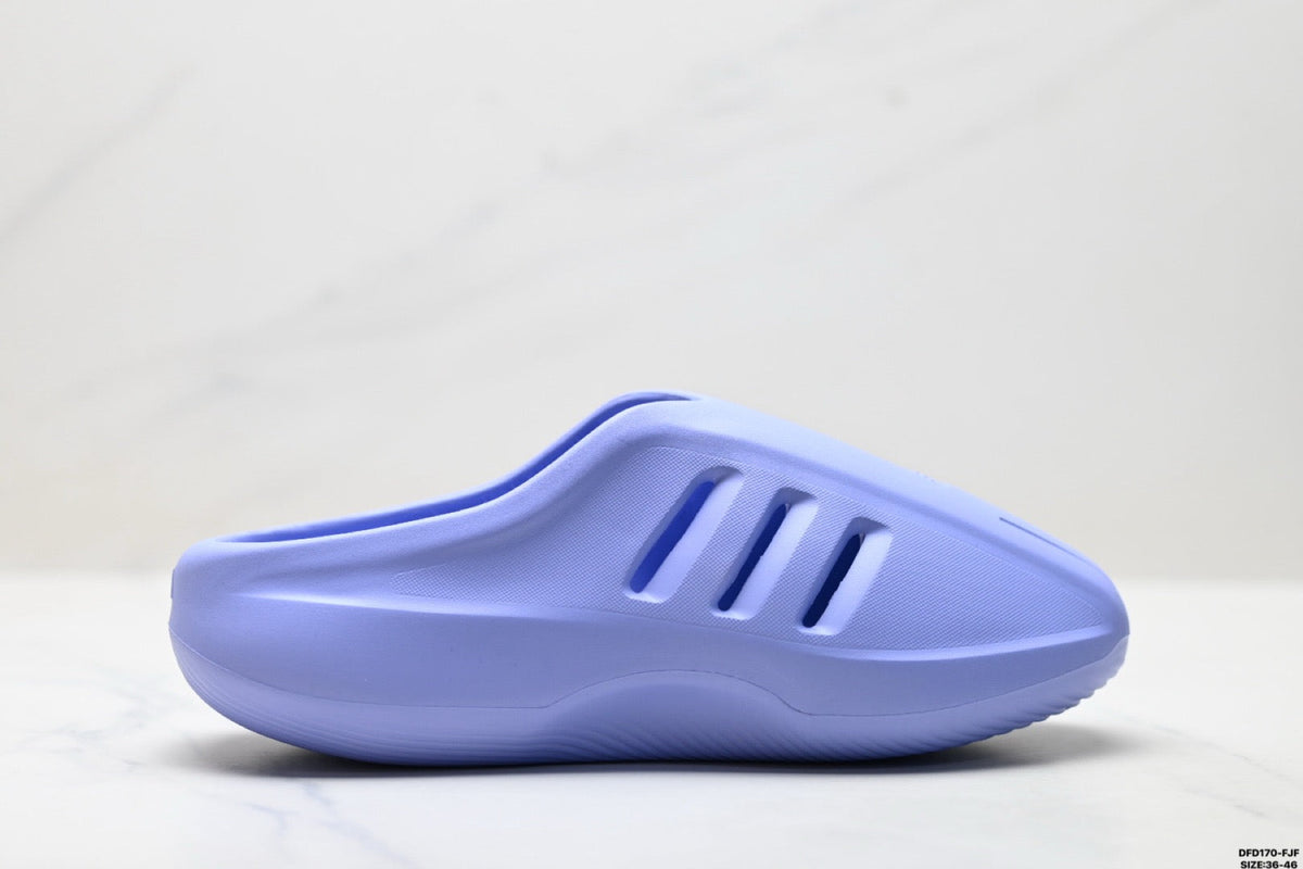 Exclusive Adidas K81801050 Unisex Clogs — Purple — Size EU 36 / US M4 / W5.5 / 23CM — Detail View
