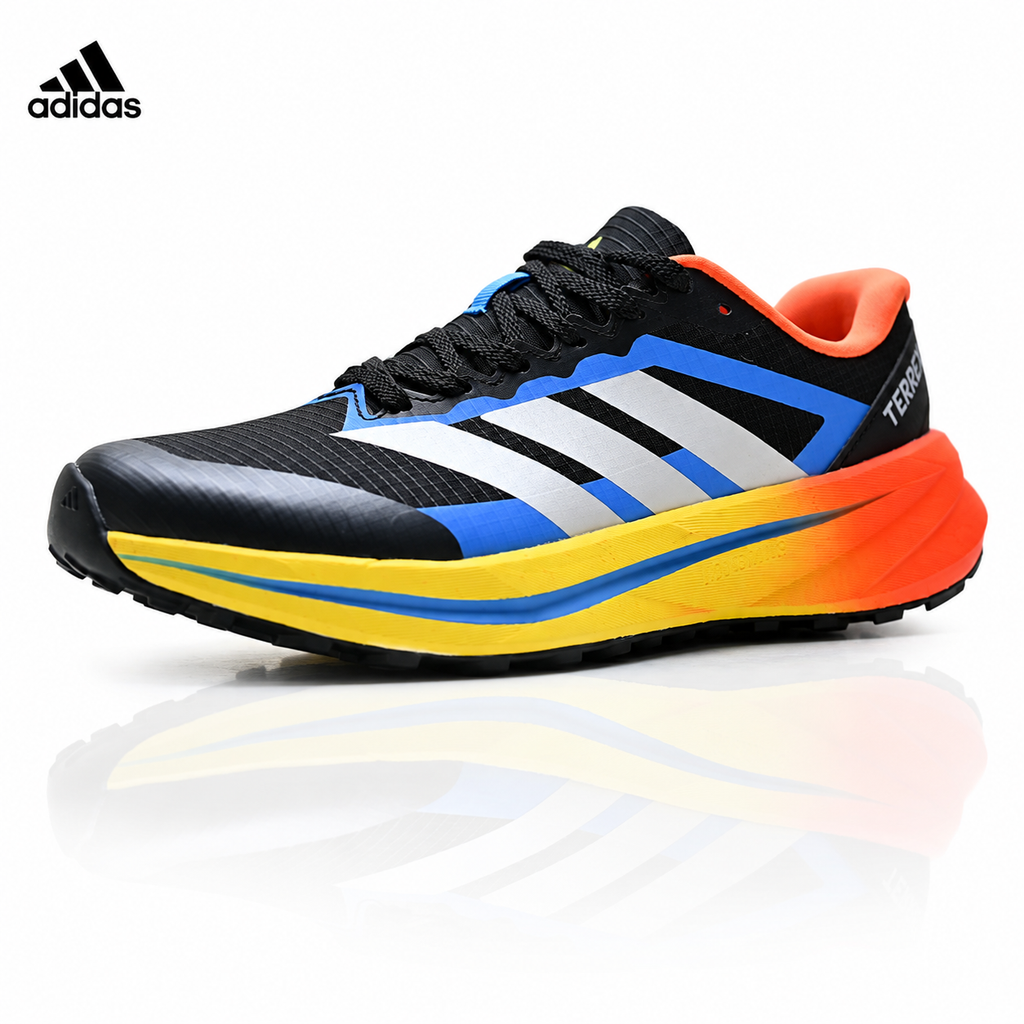 Exclusive Adidas K81801650 Men's Running Shoes — Brown — Size EU 40 / US M7 / W8.5 / 25CM — Front View