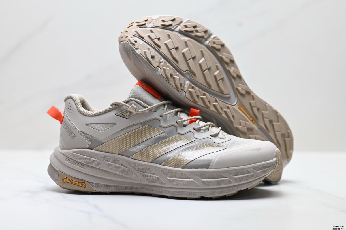 Exclusive Adidas K81801550 Unisex Running Shoes #8 — White/Grey — Size EU 36 / US M4 / W5.5 / 23CM — Alternate View 9