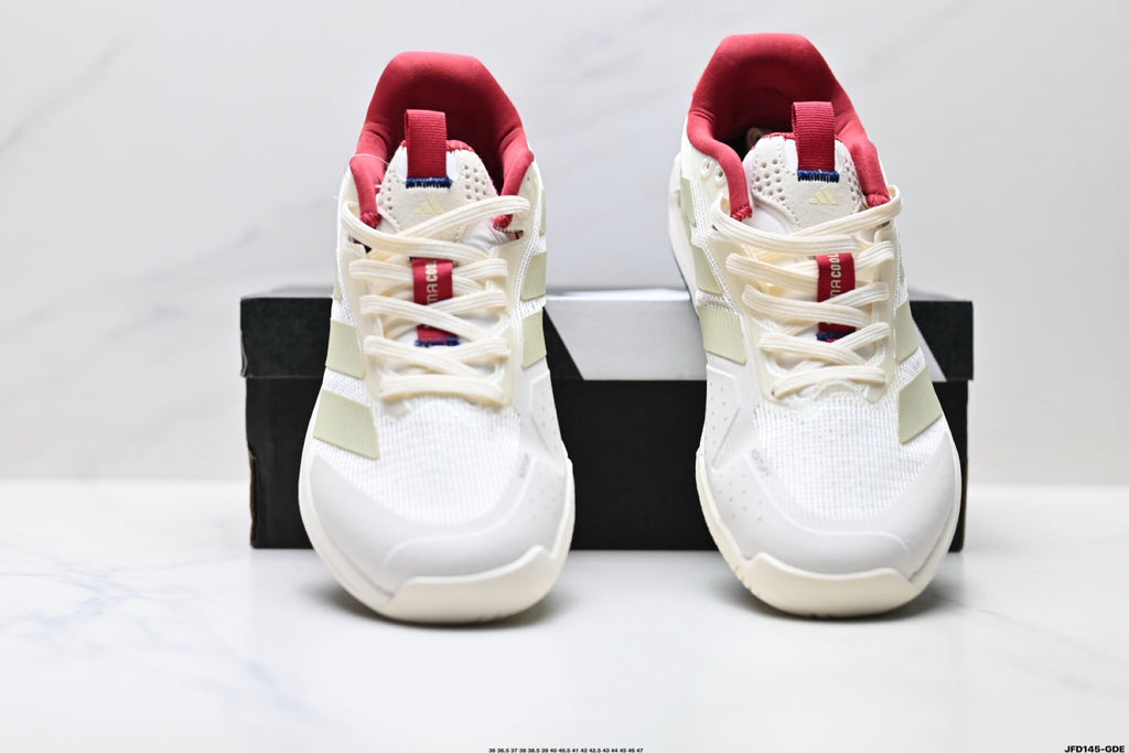 Exclusive Adidas K81801650 Unisex Running Shoes #5 — White/Black — Size EU 36 / US M4 / W5.5 / 23CM — Alternate View 8