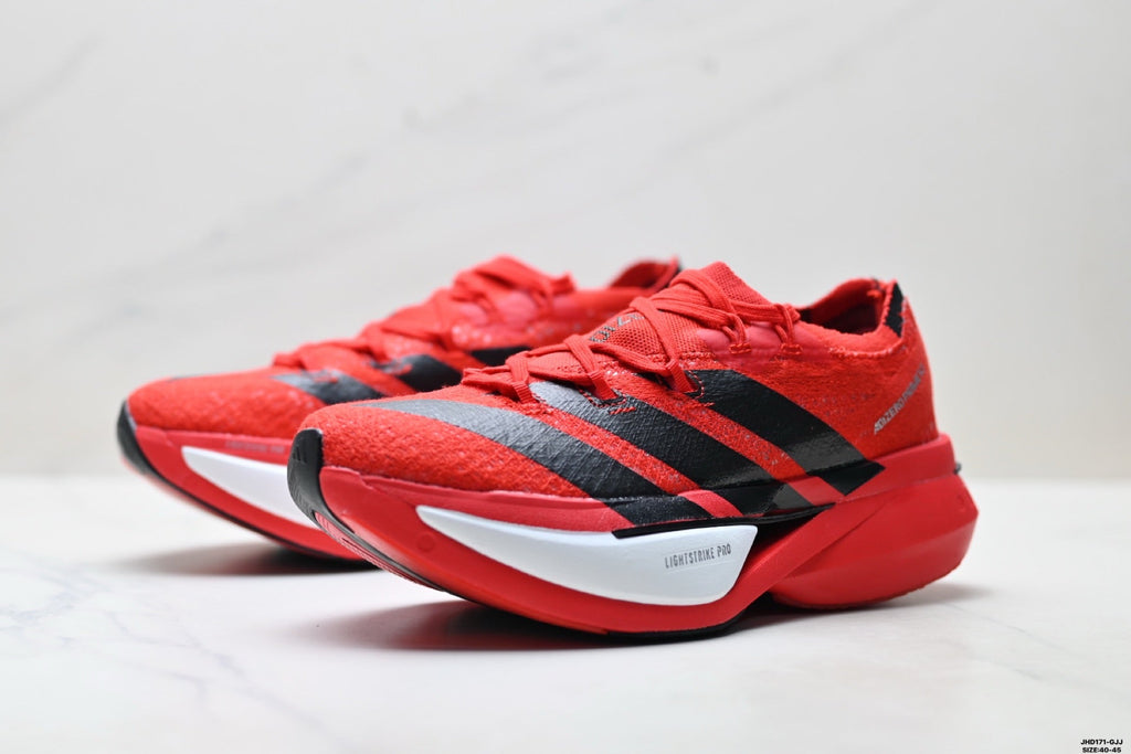 Exclusive Adidas K81801850 Men's Running Shoes — Grey/Coral — Size EU 40 / US M7 / W8.5 / 25CM — Alternate View 11