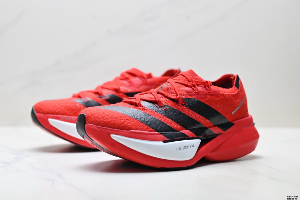 Exclusive Adidas K81801850 Men's Running Shoes — Grey/Coral — Size EU 40 / US M7 / W8.5 / 25CM — Alternate View 11