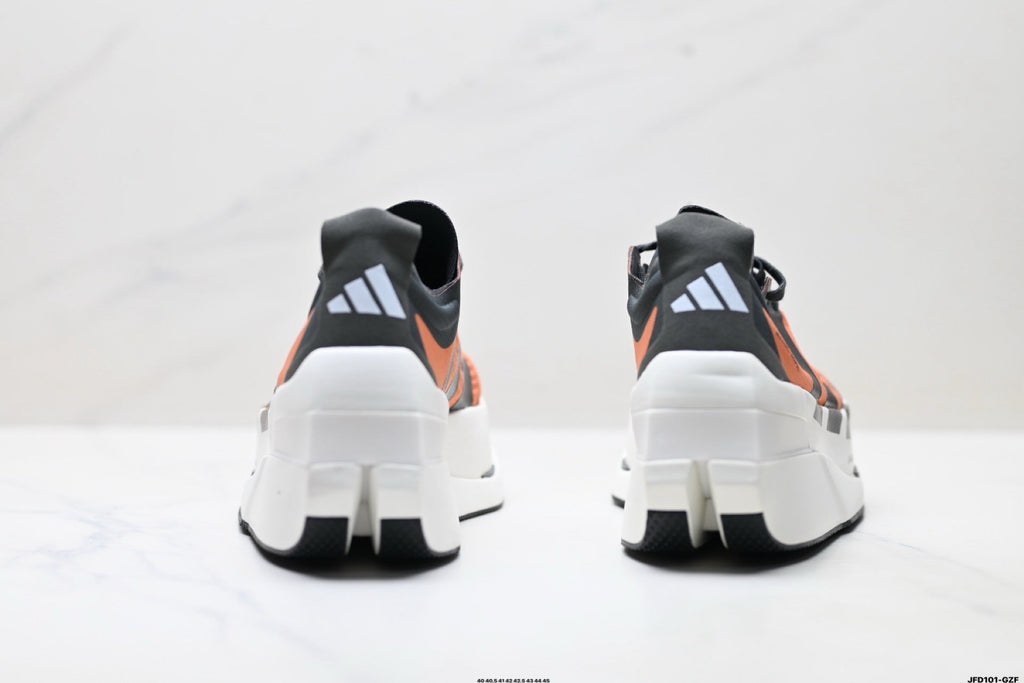 Exclusive Adidas K81801650 Men's Running Shoes #2 — Black/White — Size EU 40 / US M7 / W8.5 / 25CM — Alternate View 12