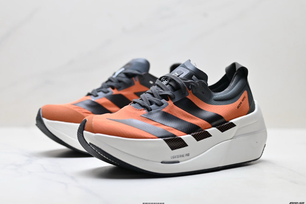 Exclusive Adidas K81801650 Men's Running Shoes #2 — Black/White — Size EU 40 / US M7 / W8.5 / 25CM — Alternate View 14