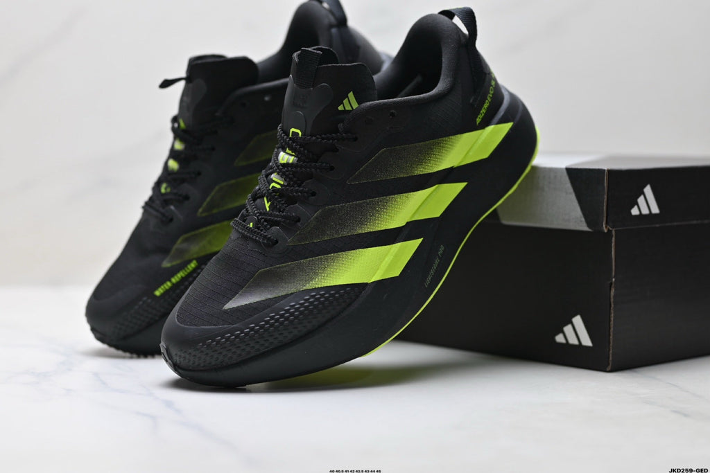Exclusive Adidas K81801550 Men's Running Shoes #4 — Black/Grey — Size EU 40 / US M7 / W8.5 / 25CM — Alternate View 12