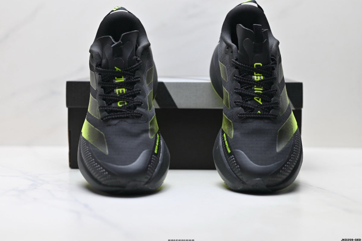 Exclusive Adidas K81801550 Men's Running Shoes #4 — Black/Grey — Size EU 40 / US M7 / W8.5 / 25CM — Alternate View 13