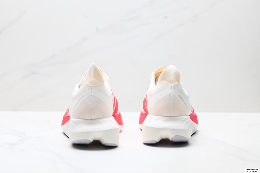 Exclusive Adidas K81801550 Unisex Running Shoes #4 — White/Red — Size EU 36 / US M4 / W5.5 / 23CM — Top View