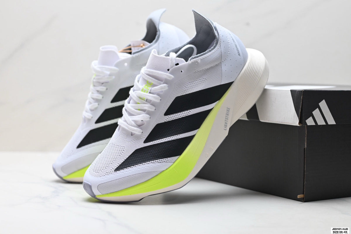 Exclusive Adidas K81801550 Unisex Running Shoes #4 — White/Red — Size EU 36 / US M4 / W5.5 / 23CM — Alternate View 10