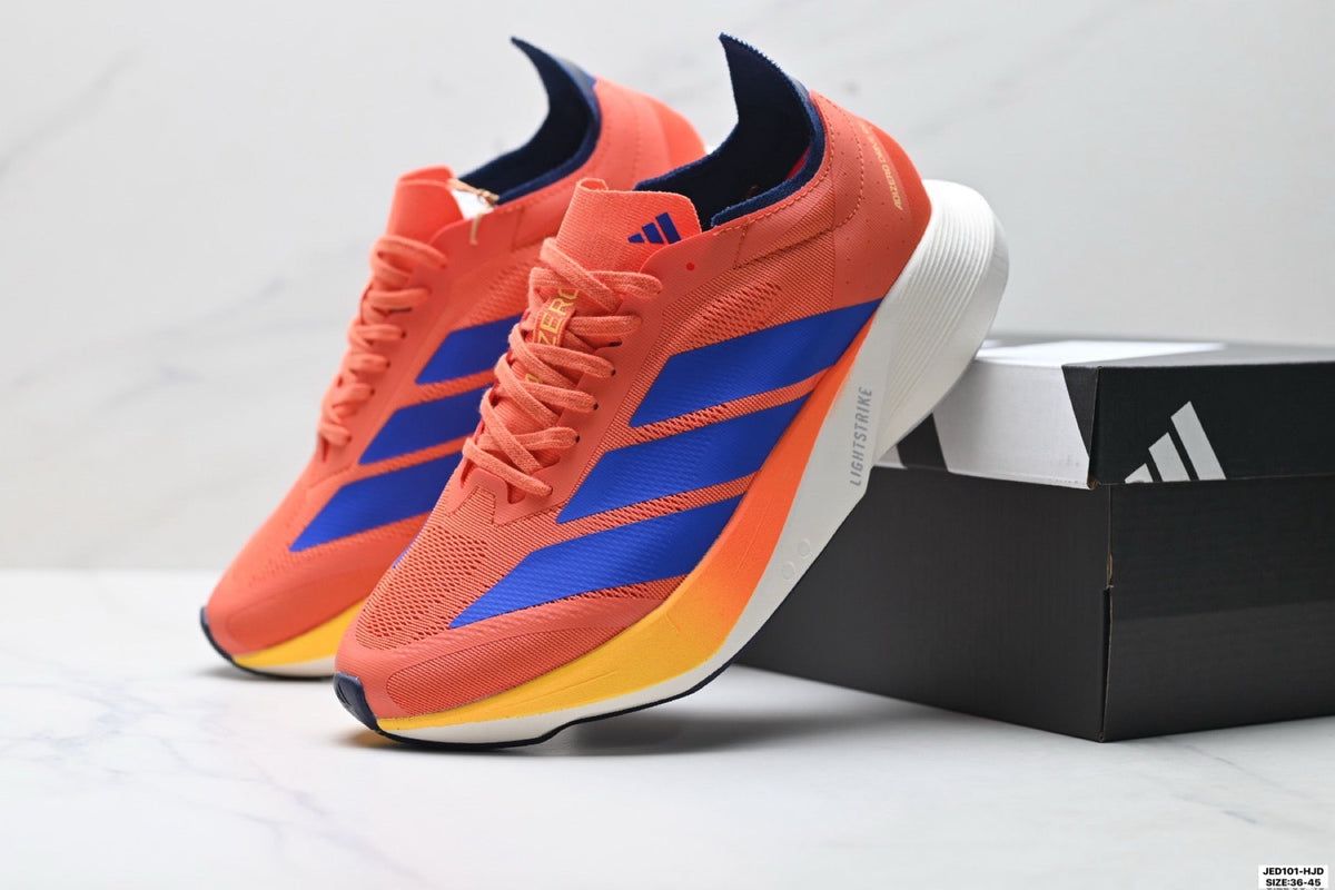 Exclusive Adidas K81801550 Unisex Running Shoes #4 — White/Red — Size EU 36 / US M4 / W5.5 / 23CM — Alternate View 14