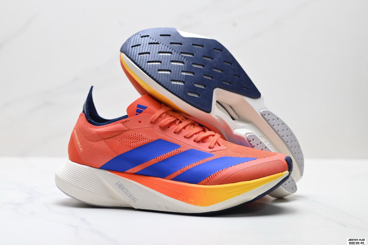 Exclusive Adidas K81801550 Unisex Running Shoes #4 — White/Red — Size EU 36 / US M4 / W5.5 / 23CM — Alternate View 17