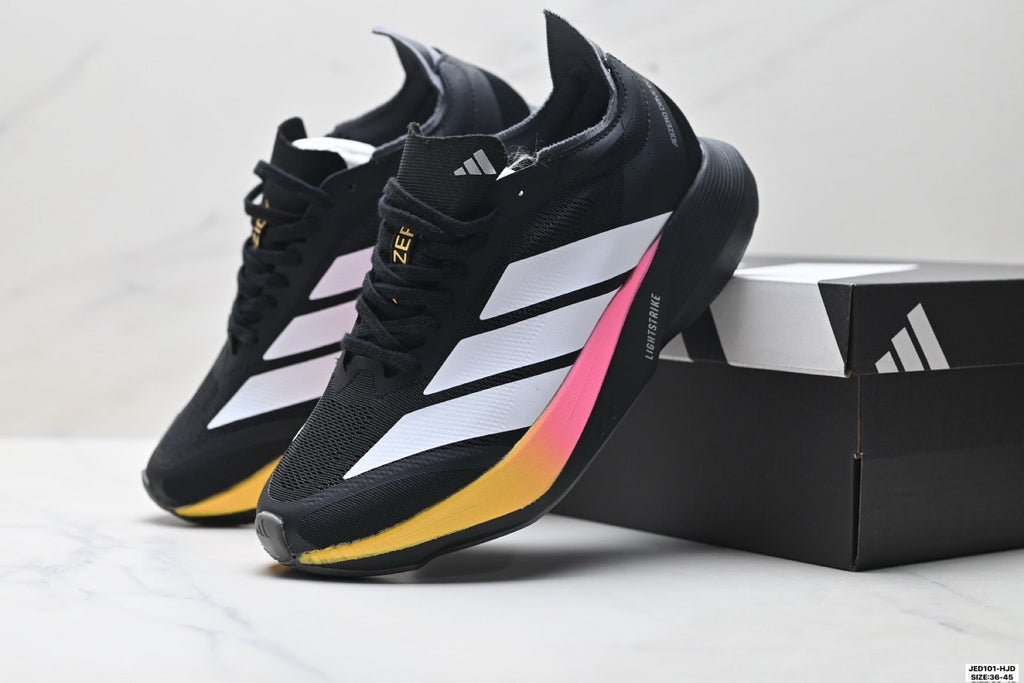 Exclusive Adidas K81801550 Unisex Running Shoes #4 — White/Red — Size EU 36 / US M4 / W5.5 / 23CM — Alternate View 28