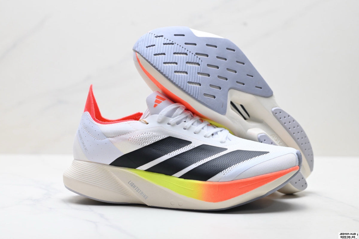 Exclusive Adidas K81801550 Unisex Running Shoes #4 — White/Red — Size EU 36 / US M4 / W5.5 / 23CM — Alternate View 34