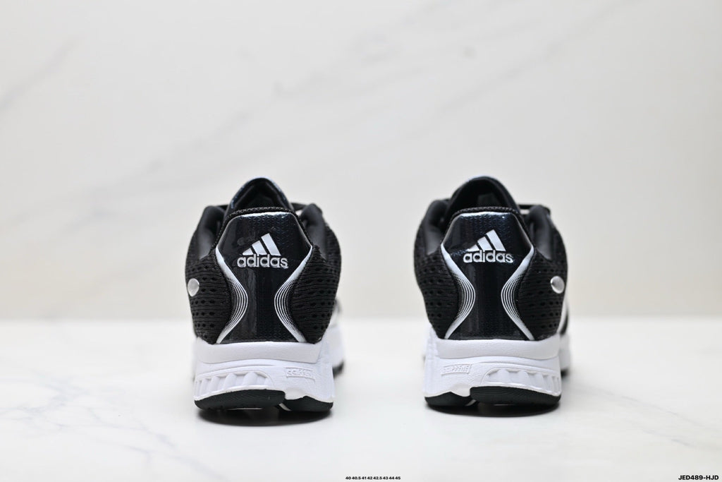 Exclusive Adidas K81801550 Men's Running Shoes #2 — Black/Silver #1 — Size EU 40 / US M7 / W8.5 / 25CM — Alternate View 9