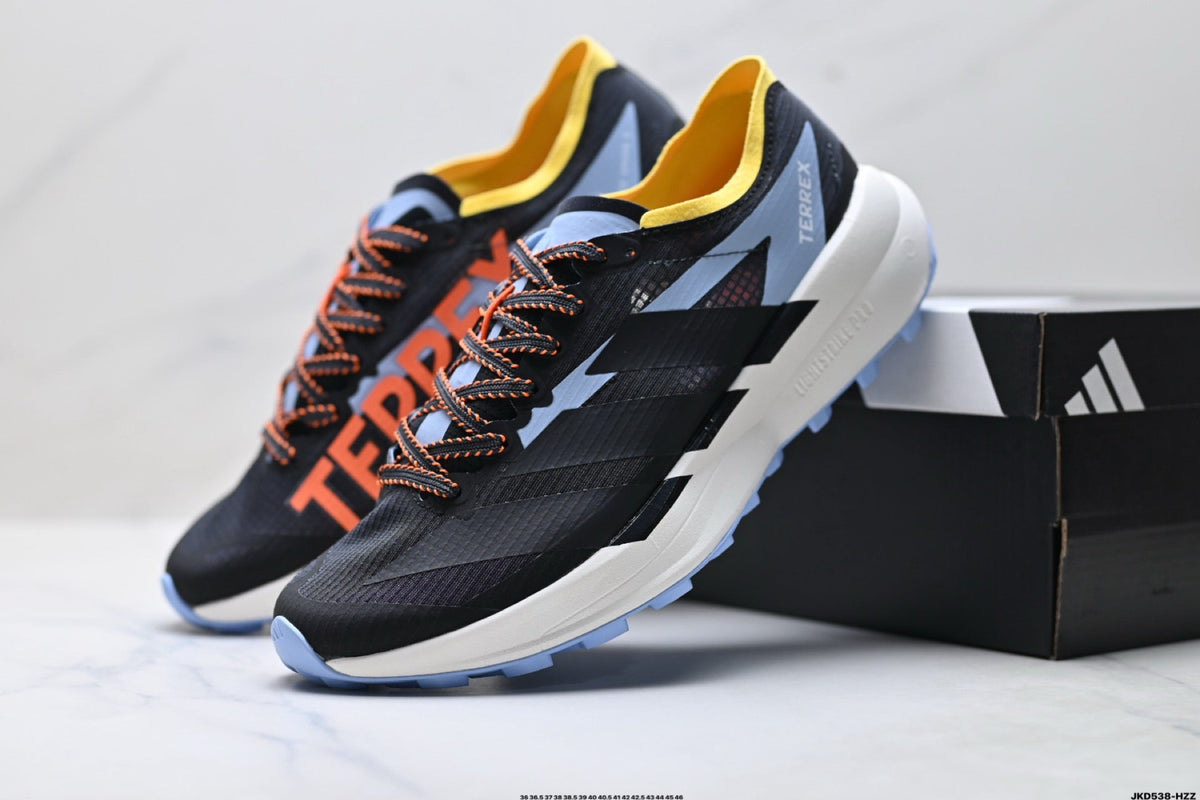 Exclusive Adidas K81801550 Unisex Running Shoes #2 — Blue/Green — Size EU 36 / US M4 / W5.5 / 23CM — Alternate View 16