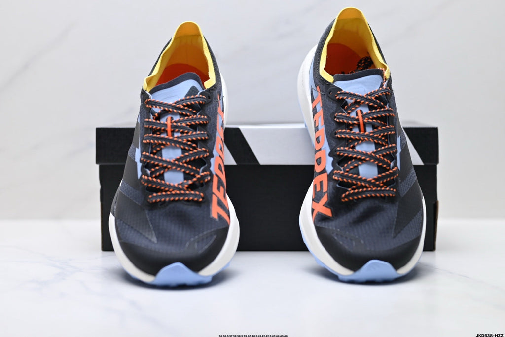 Exclusive Adidas K81801550 Unisex Running Shoes #2 — Blue/Green — Size EU 36 / US M4 / W5.5 / 23CM — Alternate View 17