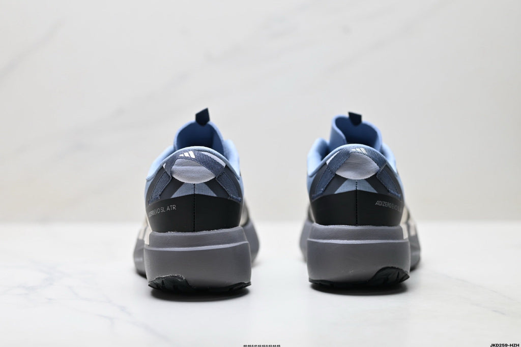 Exclusive Adidas K81801550 Men's Running Shoes — Blue/Black — Size EU 40 / US M7 / W8.5 / 25CM — Alternate View 14