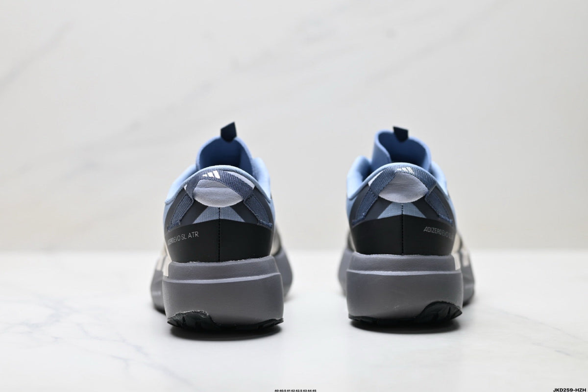 Exclusive Adidas K81801550 Men's Running Shoes — Blue/Black — Size EU 40 / US M7 / W8.5 / 25CM — Alternate View 14