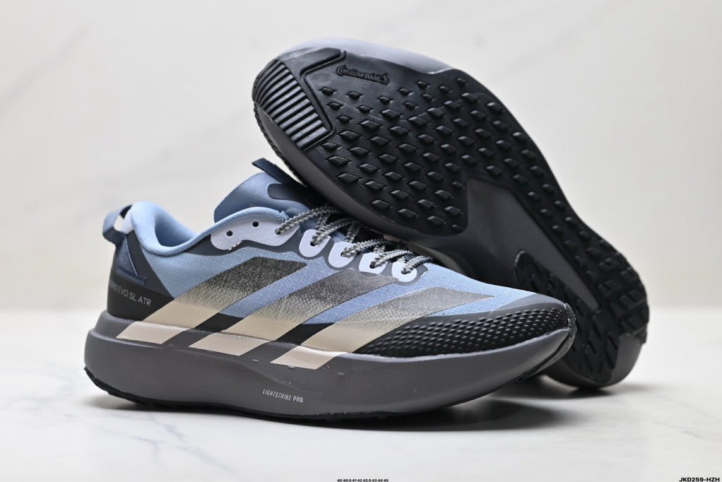 Exclusive Adidas K81801550 Men's Running Shoes — Blue/Black — Size EU 40 / US M7 / W8.5 / 25CM — Alternate View 15