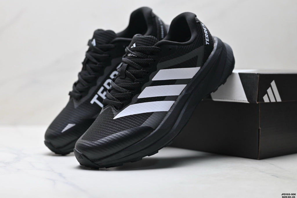 Exclusive Adidas K81801650 Men's Running Shoes — Brown — Size EU 40 / US M7 / W8.5 / 25CM — Alternate View 11