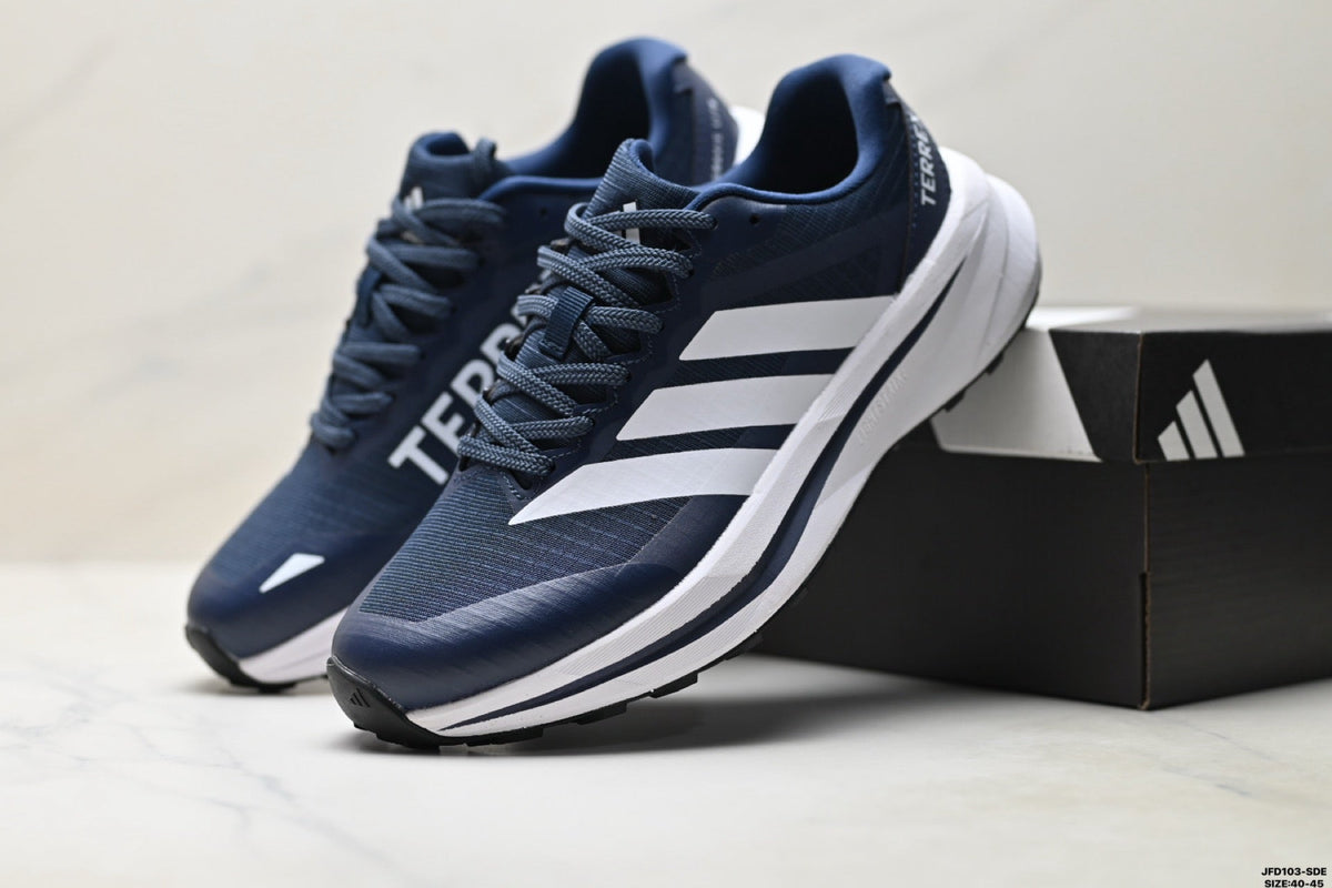 Exclusive Adidas K81801650 Men's Running Shoes — Brown — Size EU 40 / US M7 / W8.5 / 25CM — Alternate View 14