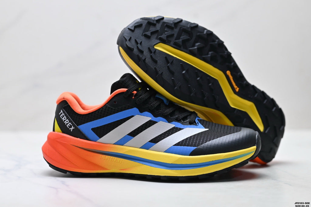 Exclusive Adidas K81801650 Men's Running Shoes — Brown — Size EU 40 / US M7 / W8.5 / 25CM — Alternate View 22