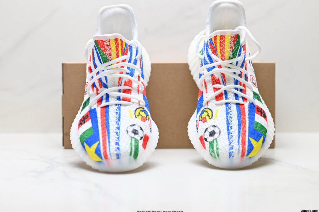 Exclusive Adidas K81801550 Unisex Running Shoes — Multicolor — Size EU 36 / US M4 / W5.5 / 23CM — Back View