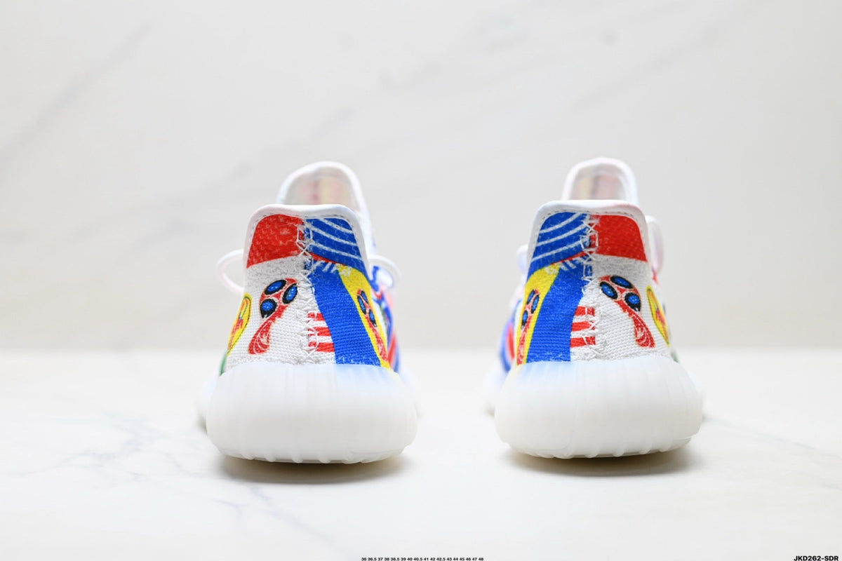 Exclusive Adidas K81801550 Unisex Running Shoes — Multicolor — Size EU 36 / US M4 / W5.5 / 23CM — Top View