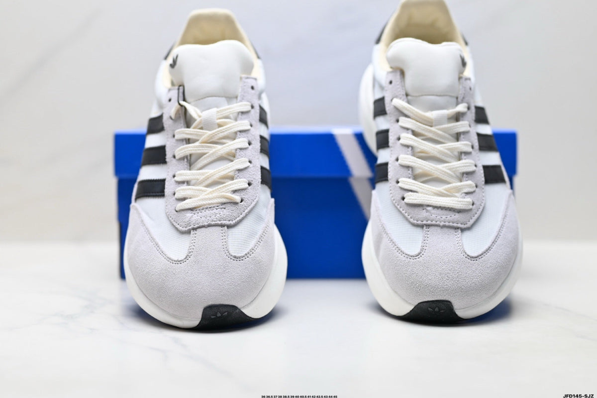 Exclusive Adidas K81801650 Unisex Running Shoes — Grey/Black — Size EU 36 / US M4 / W5.5 / 23CM — Alternate View 7
