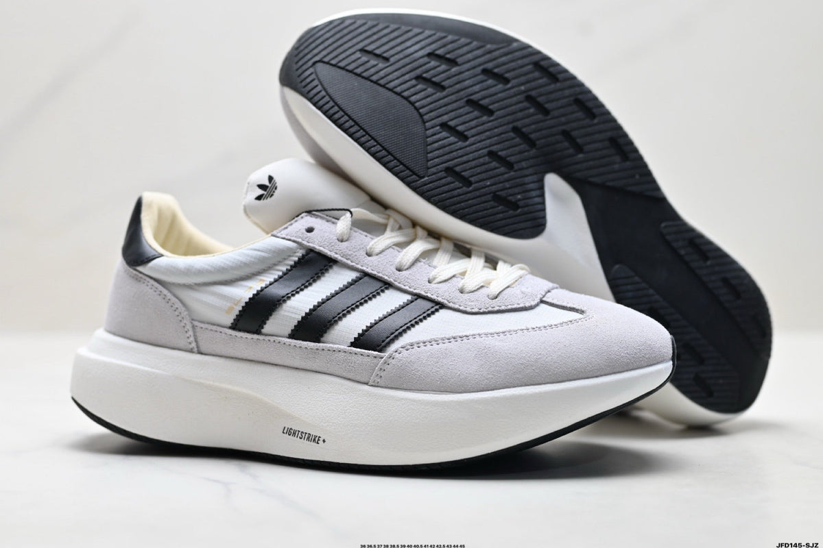 Exclusive Adidas K81801650 Unisex Running Shoes — Grey/Black — Size EU 36 / US M4 / W5.5 / 23CM — Alternate View 8