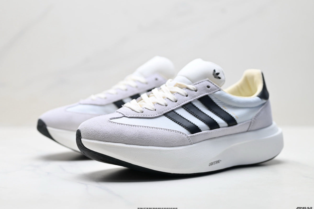 Exclusive Adidas K81801650 Unisex Running Shoes — Grey/Black — Size EU 36 / US M4 / W5.5 / 23CM — Alternate View 9