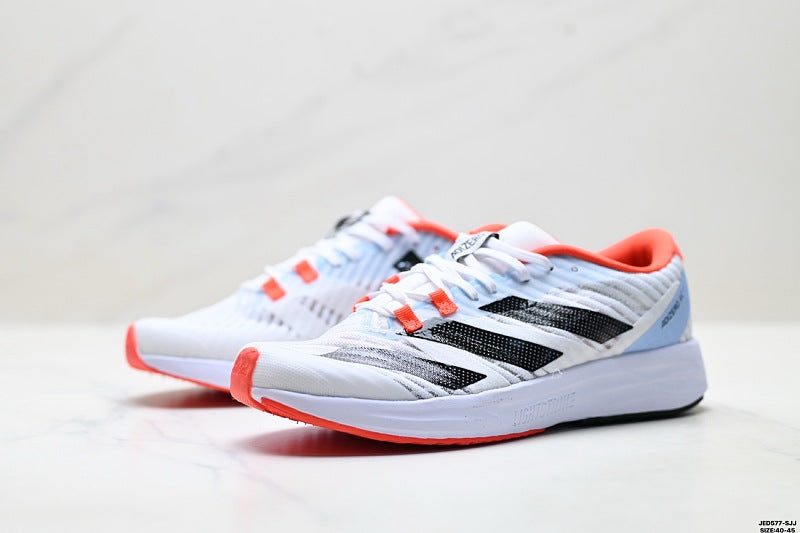 Exclusive Adidas K81801450 Men's Running Shoes — Navy/Pink — Size EU 40 / US M7 / W8.5 / 25CM — Alternate View 11
