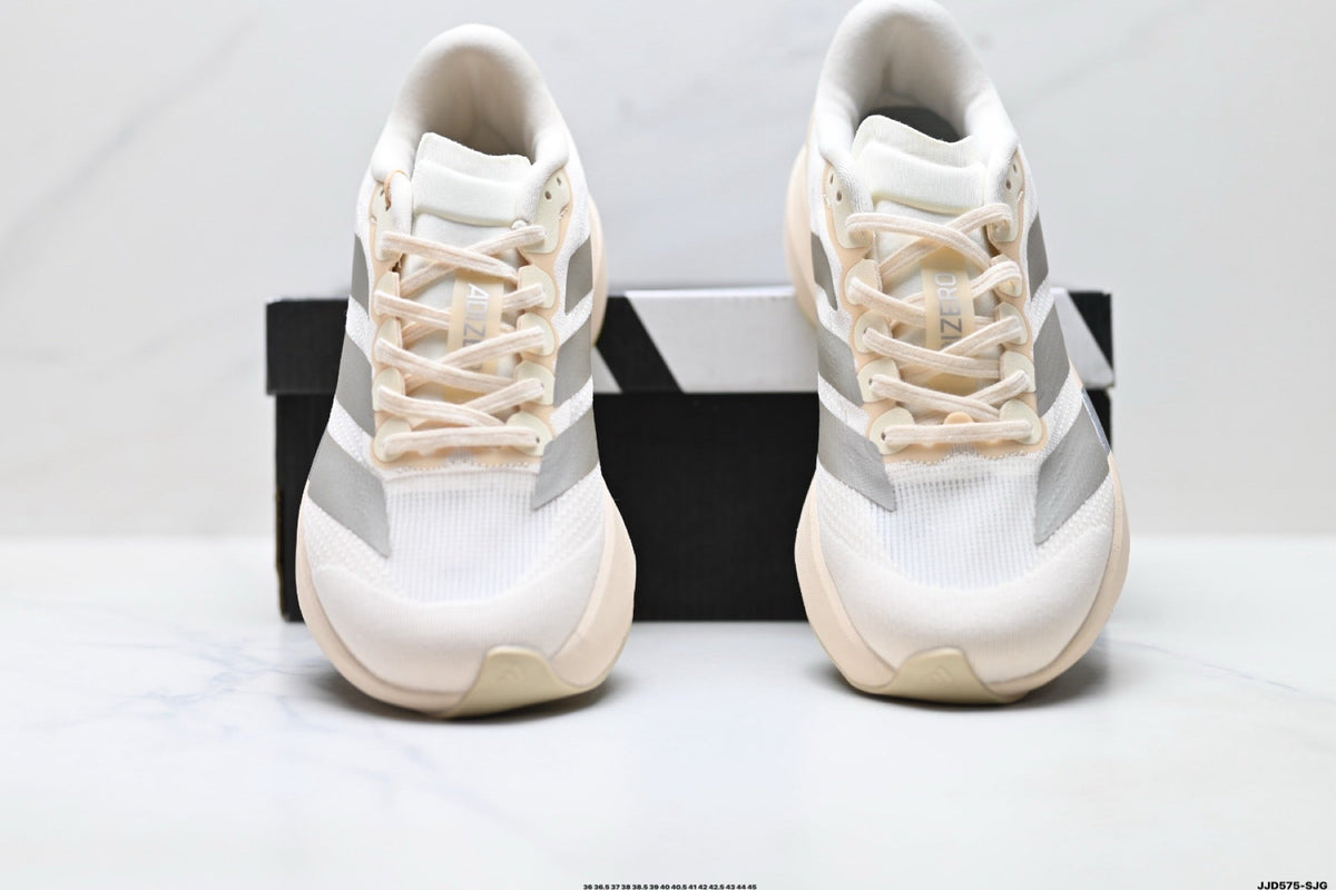 Exclusive Adidas K81801450 Unisex Running Shoes — White/Grey — Size EU 36 / US M4 / W5.5 / 23CM — Alternate View 12
