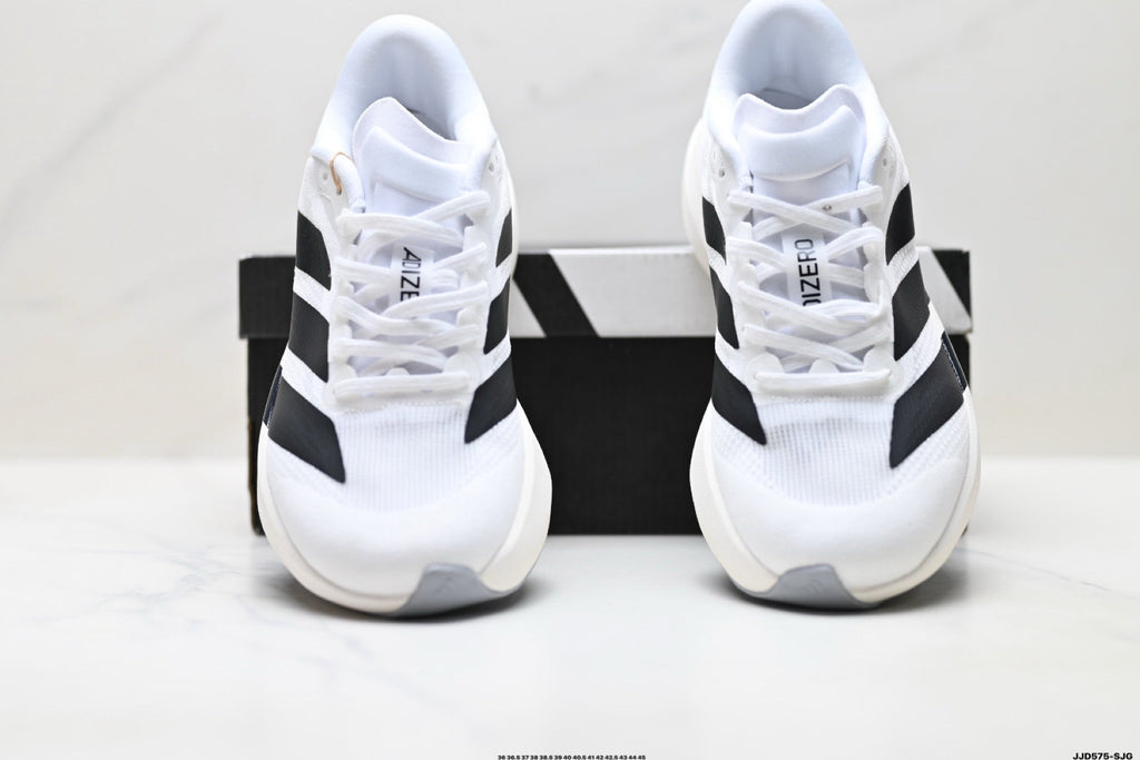 Exclusive Adidas K81801450 Unisex Running Shoes — White/Grey — Size EU 36 / US M4 / W5.5 / 23CM — Alternate View 17